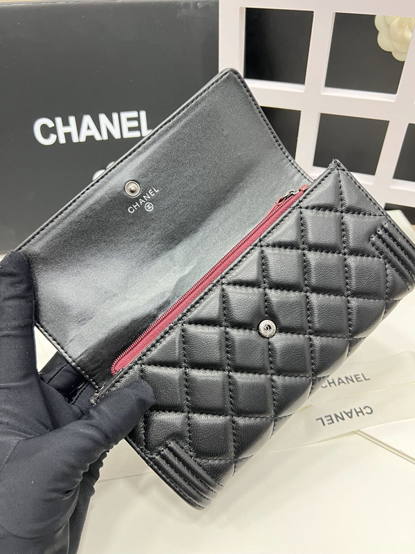 コピーシャネル激安財布角部分ディテール